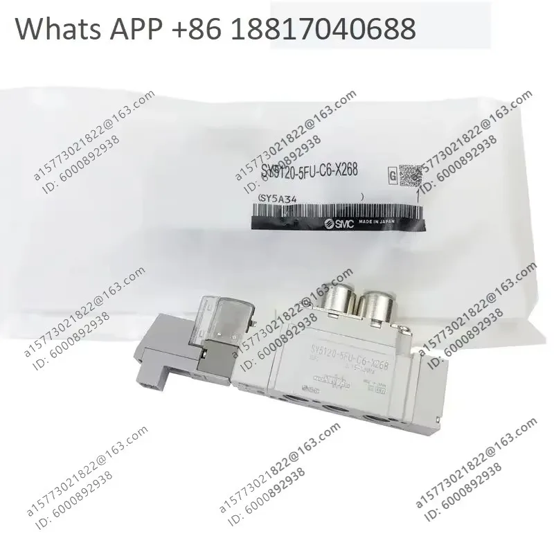 2026 Hot Sale SMC printing machine solenoid valve SY5120-5FU-C6-X268 SY3140
2026 Hot Sale SMC printing machine solenoid valve SY5120-5FU-C6-X268 SY3140