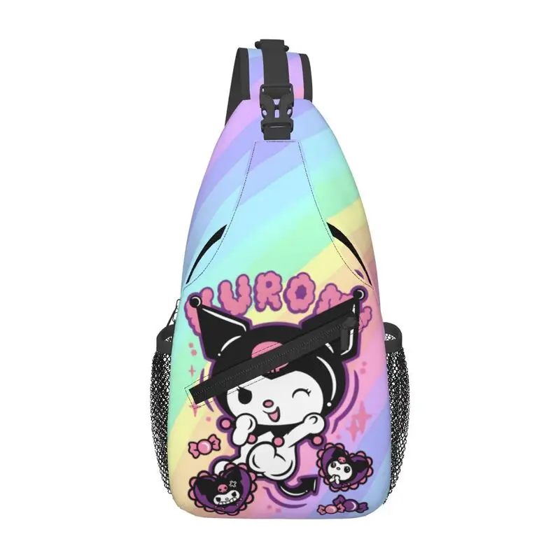 Sanrio аниме Kuromi нагрудная сумка на слинге индивидуальный рюкзак через плечо для мужчин дорожный походный рюкзак
Sanrio аниме Kuromi нагрудная сумка на слинге индивидуальный рюкзак через плечо для мужчин дорожный походный рюкзак