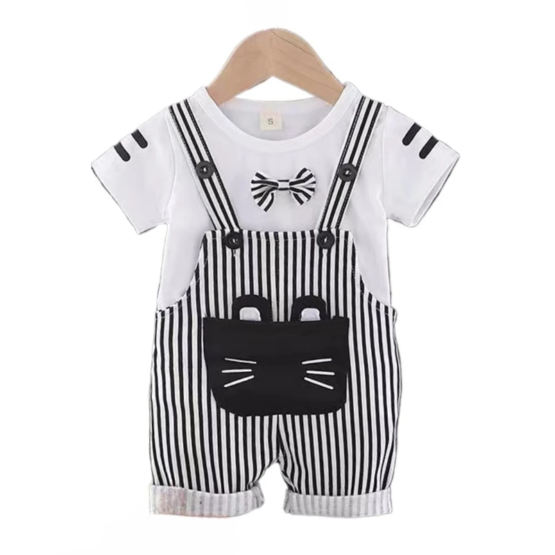 New Summer Fashion Baby Boys Clothes Suit Kids Girls Clothing Children T-Shirt Shorts 2Pcs/Sets Toddler Casual Cotton Costume
New Summer Fashion Baby Boys Clothes Suit Kids Girls Clothing Children T-Shirt Shorts 2Pcs/Sets Toddler Casual Cotton Costume