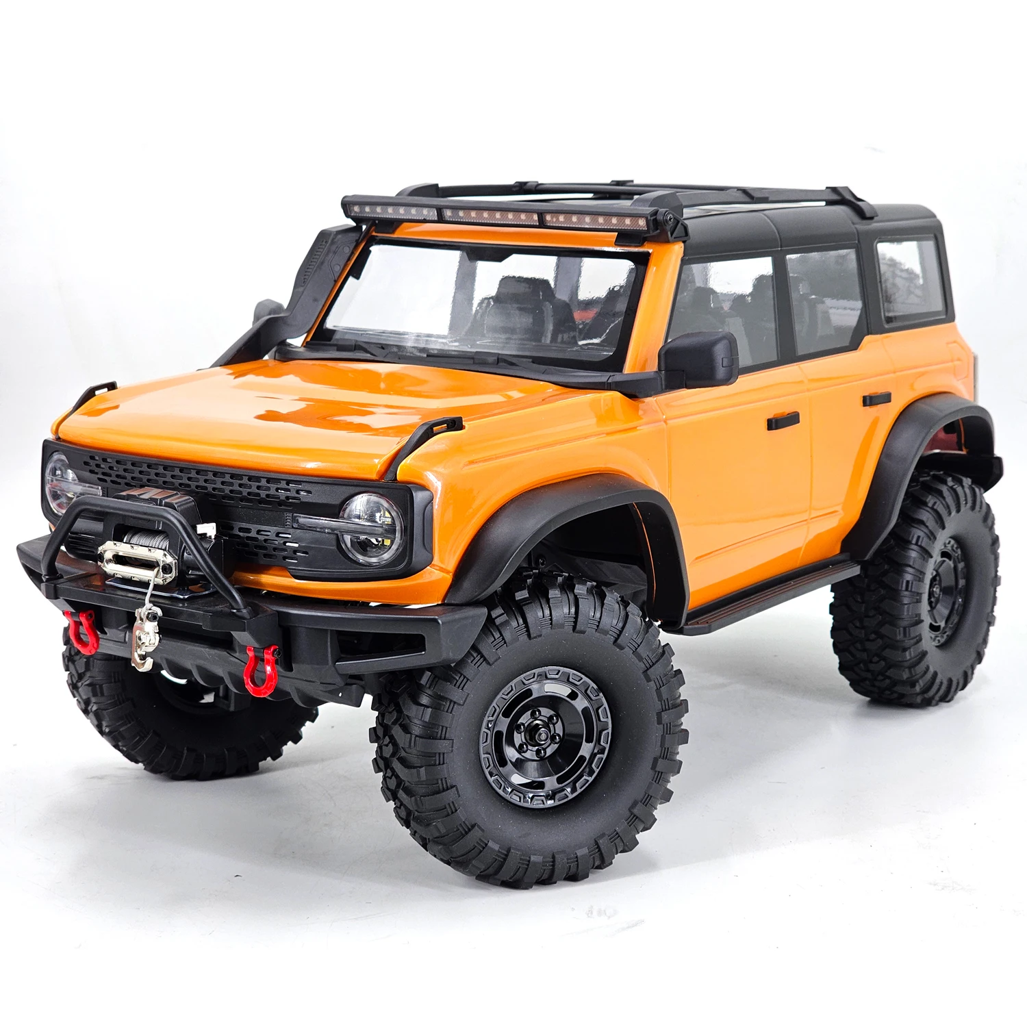HB-R1001 Proportional 1/10 4WD 2.4GHz Remote Control Climbing Truck Professional Electric Hobby Vehicle RC Crawler with Winch
HB-R1001 Proportional 1/10 4WD 2.4GHz Remote Control Climbing Truck Professional Electric Hobby Vehicle RC Crawler with Winch