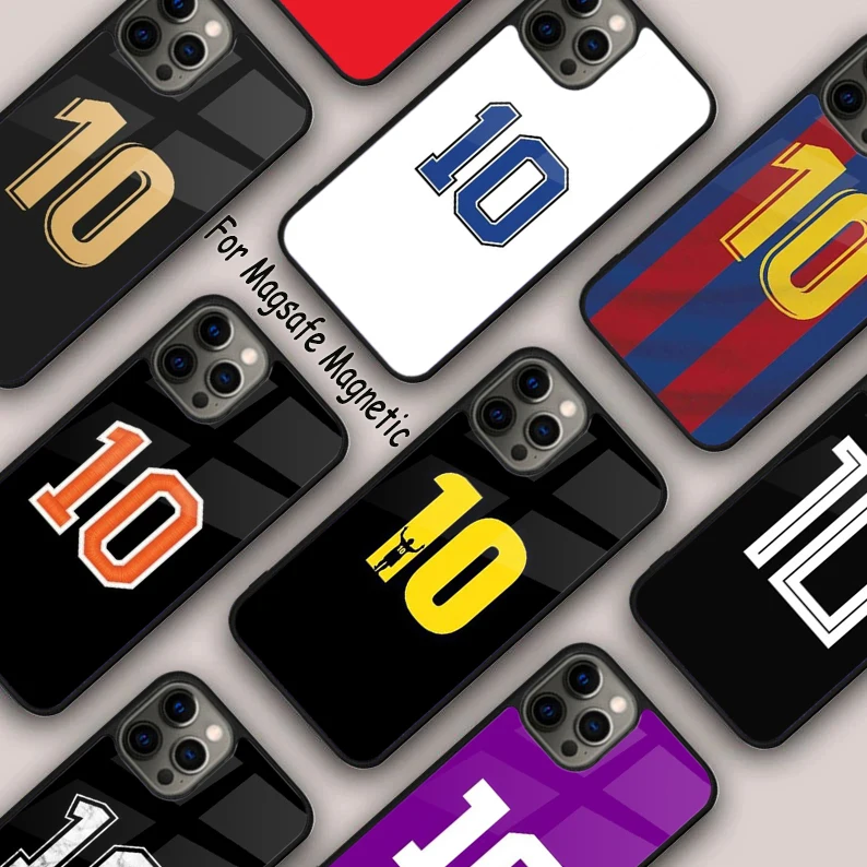 Football Number 10 Magnetic Phone Case For APPLE iPhone 16 14 13 12 11 Pro Max 15 Plus Wireless Charge With MagSafe Cover
Football Number 10 Magnetic Phone Case For APPLE iPhone 16 14 13 12 11 Pro Max 15 Plus Wireless Charge With MagSafe Cover