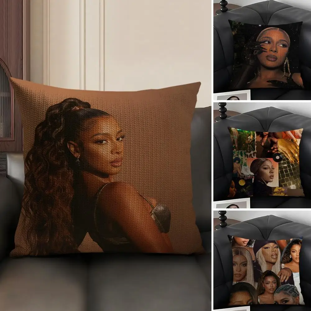 Hot Singer V-Victoria M-Monet Cushion Cover Natural Linen Organic Fabric Double-Sided Printing Breathable Gift For Decor
Hot Singer V-Victoria M-Monet Cushion Cover Natural Linen Organic Fabric Double-Sided Printing Breathable Gift For Decor