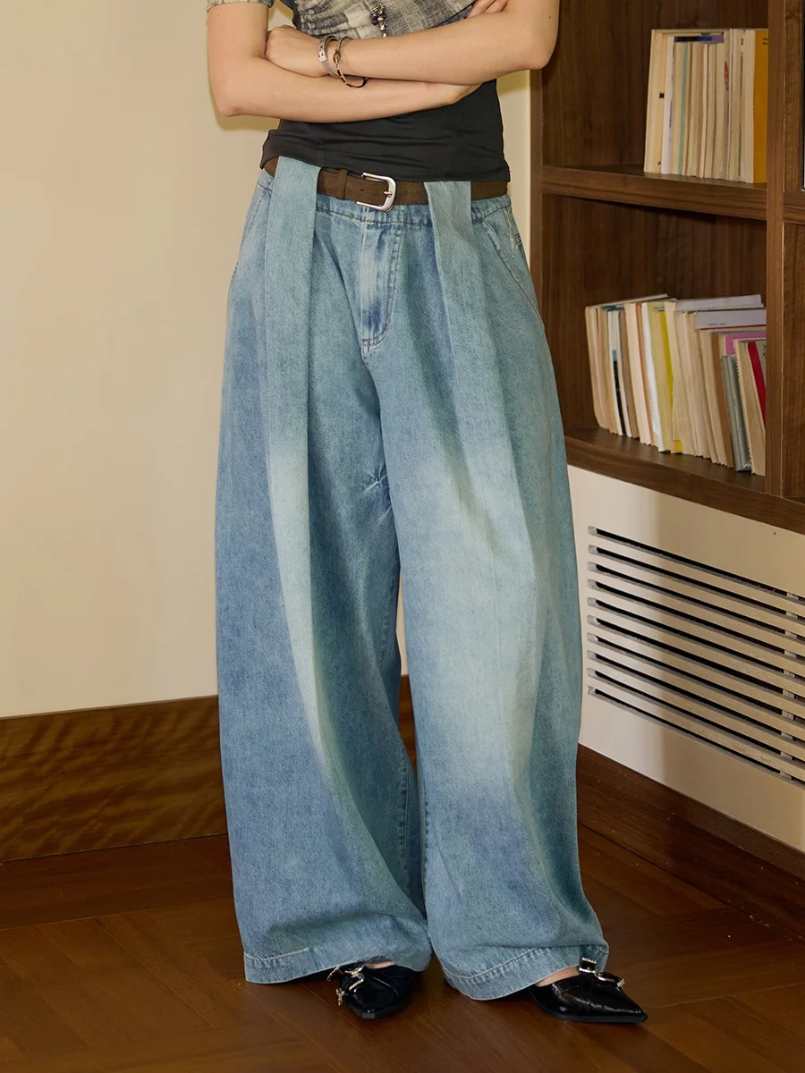 Стильные джинсы с завышенной талией, 3D-слойной конструкцией, удобные, с эффектом сложения, из хлопка, повседневные
Стильные джинсы с завышенной талией, 3D-слойной конструкцией, удобные, с эффектом сложения, из хлопка, повседневные