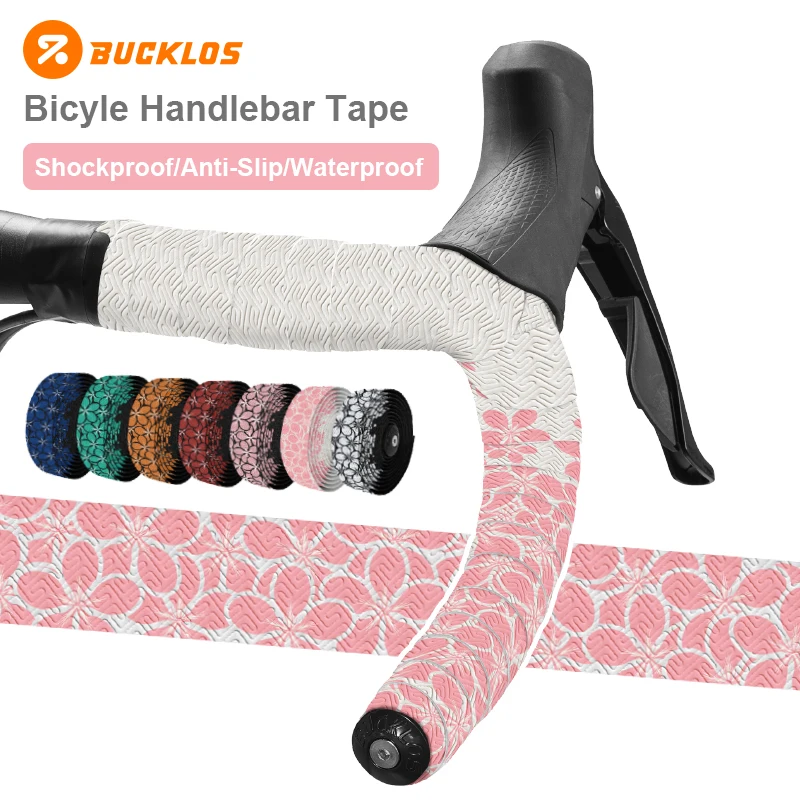 1 Pair BUCKLOS Bicycle Handlebar Tapes PU+EVA Non-Slip Bike Straps for Road Bicycle Soft Waterproof Wrap Shockproof Bike Parts
1 Pair BUCKLOS Bicycle Handlebar Tapes PU+EVA Non-Slip Bike Straps for Road Bicycle Soft Waterproof Wrap Shockproof Bike Parts