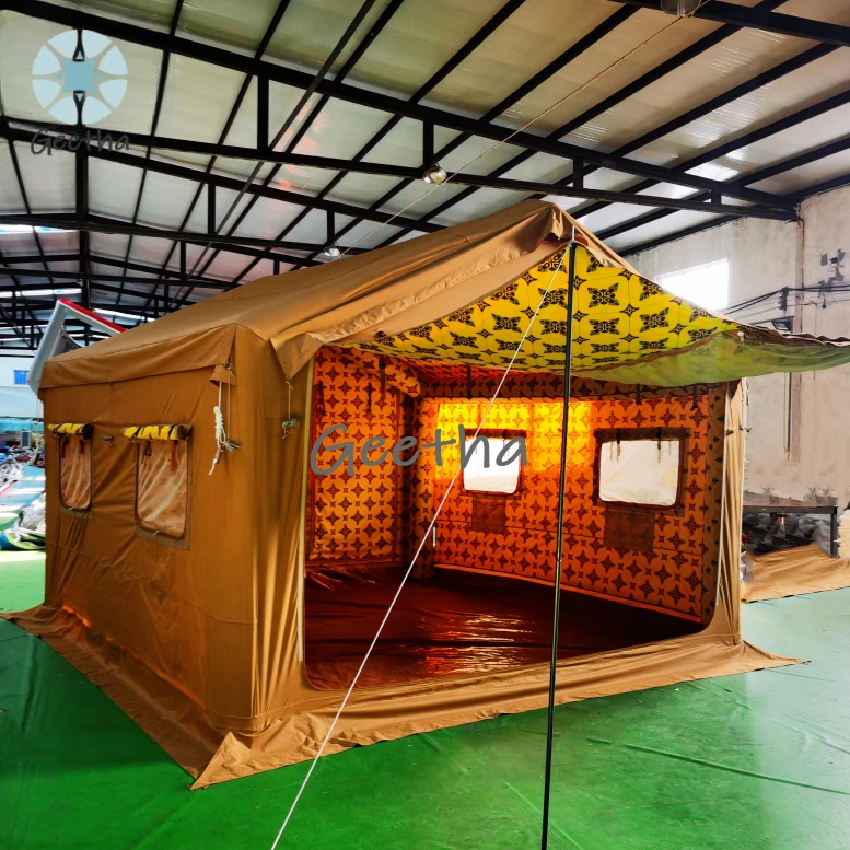 Hot Selling Middle East Desert Camping Tent Portable Inflatable Outdoor Tent Rainproof and Windproof
Hot Selling Middle East Desert Camping Tent Portable Inflatable Outdoor Tent Rainproof and Windproof
