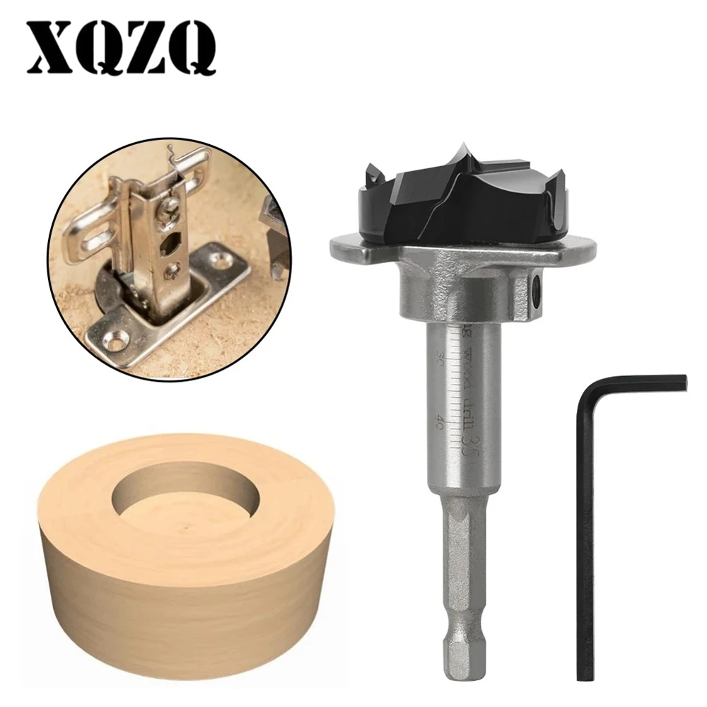 1pc Hexagonal Shank 35mm Adjustable Carbide Drill Bits Hinge Hole Opener Boring Bit Tipped Drilling Tool Woodworking Cutter
1pc Hexagonal Shank 35mm Adjustable Carbide Drill Bits Hinge Hole Opener Boring Bit Tipped Drilling Tool Woodworking Cutter