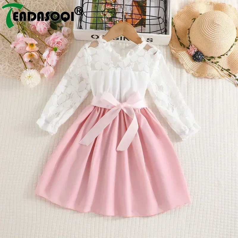 4-7Y Kids Girl Dress White Mesh Embroidery Lace Splicing Stand Collar Long-Sleeved Frilly Skirt Stylish Girls Princess Dresses
4-7Y Kids Girl Dress White Mesh Embroidery Lace Splicing Stand Collar Long-Sleeved Frilly Skirt Stylish Girls Princess Dresses