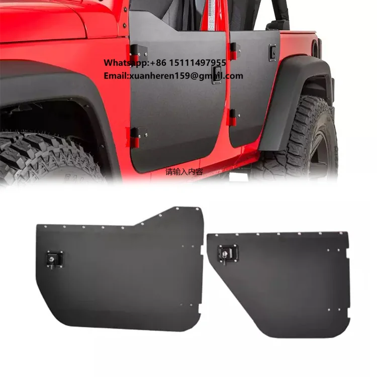 Spedking New Style 2/4 Half Door Aluminum Panel Doors with Mirrors for jeep Wrangle JL
Spedking New Style 2/4 Half Door Aluminum Panel Doors with Mirrors for jeep Wrangle JL