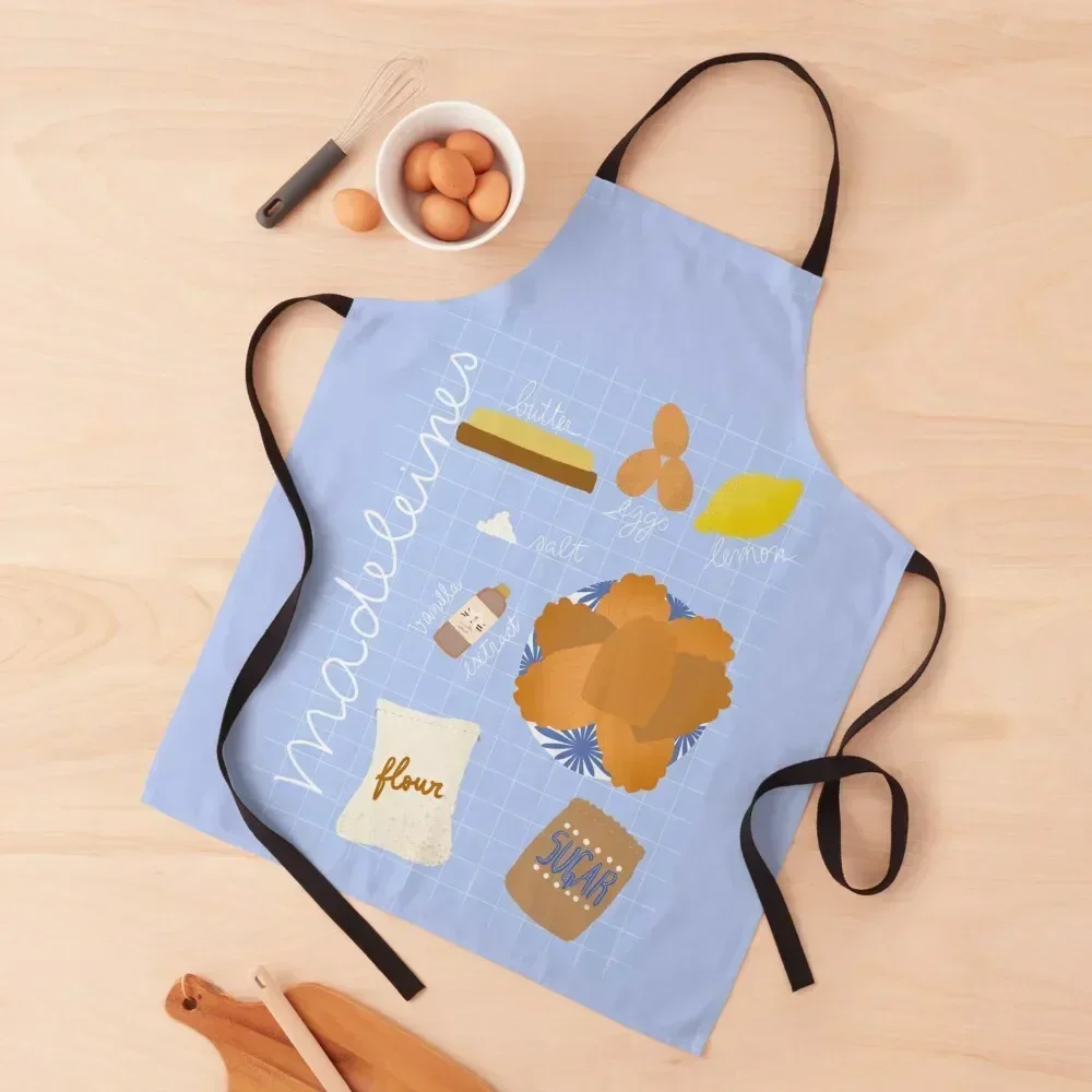 Madeleines Apron cook wear with personal logo work gowns for women cleaning Women Kitchen Apron
Madeleines Apron cook wear with personal logo work gowns for women cleaning Women Kitchen Apron