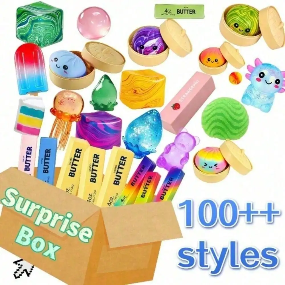 100++Solid Squishy Blind Box Solid Soft Slow Rising Solid Hand Feel Stress ToyBlind Box Random Style SquishySmall gift set
100++Solid Squishy Blind Box Solid Soft Slow Rising Solid Hand Feel Stress ToyBlind Box Random Style SquishySmall gift set