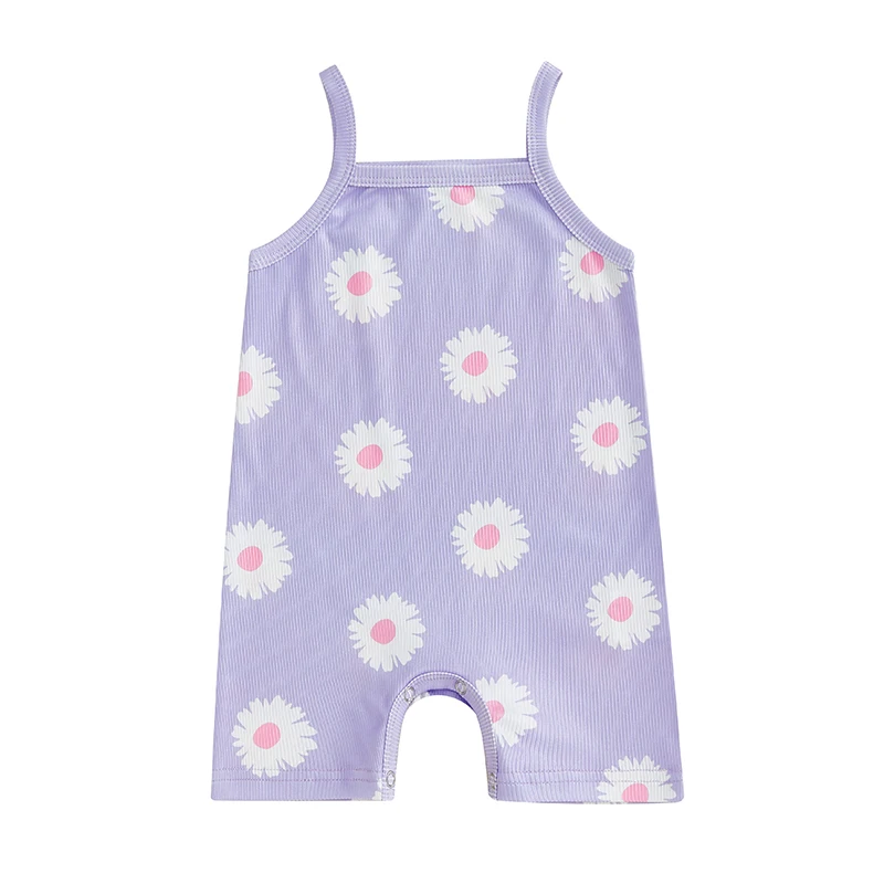 Baby Girl Summer Romper Sleeveless Spaghetti Strap Floral Print Jumpsuit Infant Summer Outfit
Baby Girl Summer Romper Sleeveless Spaghetti Strap Floral Print Jumpsuit Infant Summer Outfit