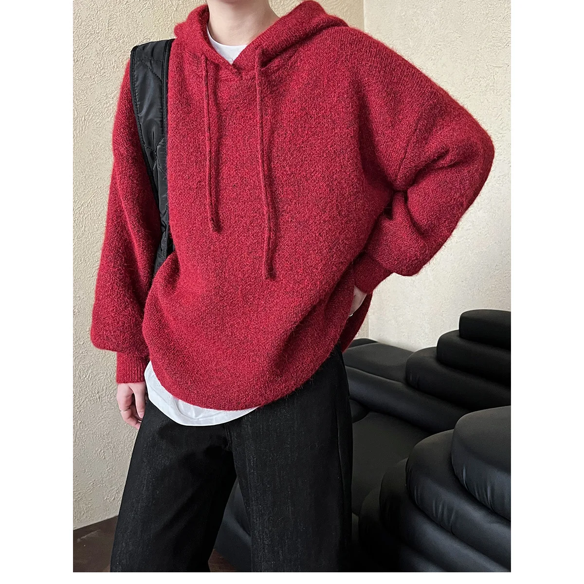 Casual Lazy Style Hooded Long Sleeved Knitted Jacket for Women, 2025 Autumn and Winter Thick Loose Pullover Sweater Ss676
Casual Lazy Style Hooded Long Sleeved Knitted Jacket for Women, 2025 Autumn and Winter Thick Loose Pullover Sweater Ss676