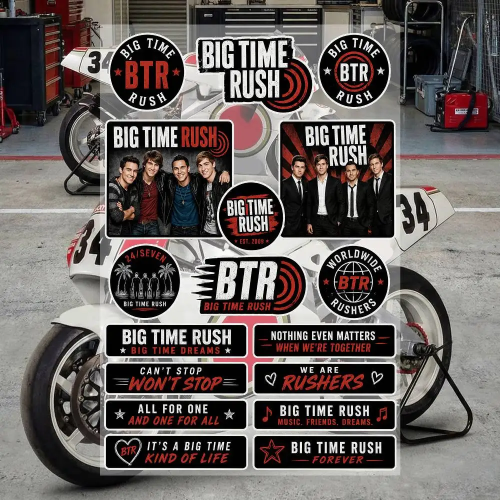 B-iG-G TiM-e RusH- Stickers Waterproof Vinyl Decals for Motorcycle cars bicycles skateboards Laptop Water Bottle Phone Case
B-iG-G TiM-e RusH- Stickers Waterproof Vinyl Decals for Motorcycle cars bicycles skateboards Laptop Water Bottle Phone Case