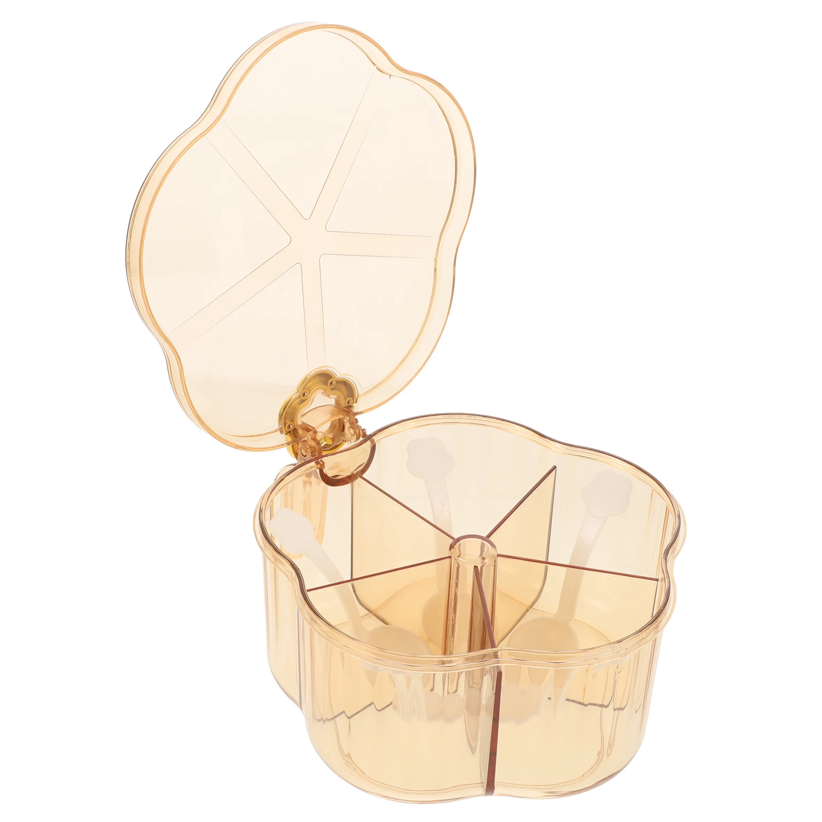 Five Compartment Seasoning Box Kitchen Spice Organizer Masala Box Transparent Lid Moistureproof Spice Storage Container
Five Compartment Seasoning Box Kitchen Spice Organizer Masala Box Transparent Lid Moistureproof Spice Storage Container