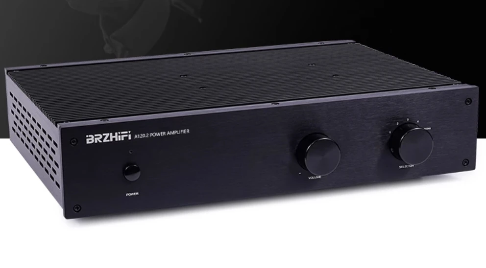 BRZHIFI A120.2 Combined Hifi Amplifier 100W 2.0 HIFI Stereo Home Theater Power Amplifier MC/MM Phono Amp Audio 100W+100W
BRZHIFI A120.2 Combined Hifi Amplifier 100W 2.0 HIFI Stereo Home Theater Power Amplifier MC/MM Phono Amp Audio 100W+100W