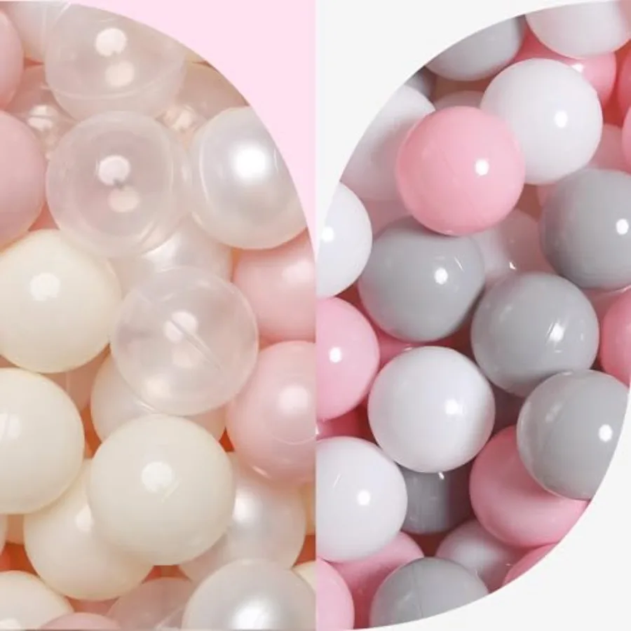 Ball Pit Balls - 2.2inches 200 Balls- Crush Proof Plastic 's Toy Balls Macaron Ocean Balls for Birthday Party Games Pool
Ball Pit Balls - 2.2inches 200 Balls- Crush Proof Plastic 's Toy Balls Macaron Ocean Balls for Birthday Party Games Pool