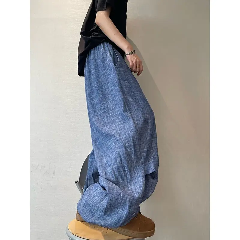 Мужские широкие прямые повседневные брюки очень большого размера, свободного кроя, универсальные, удобные, для весны и осени
Мужские широкие прямые повседневные брюки очень большого размера, свободного кроя, универсальные, удобные, для весны и осени