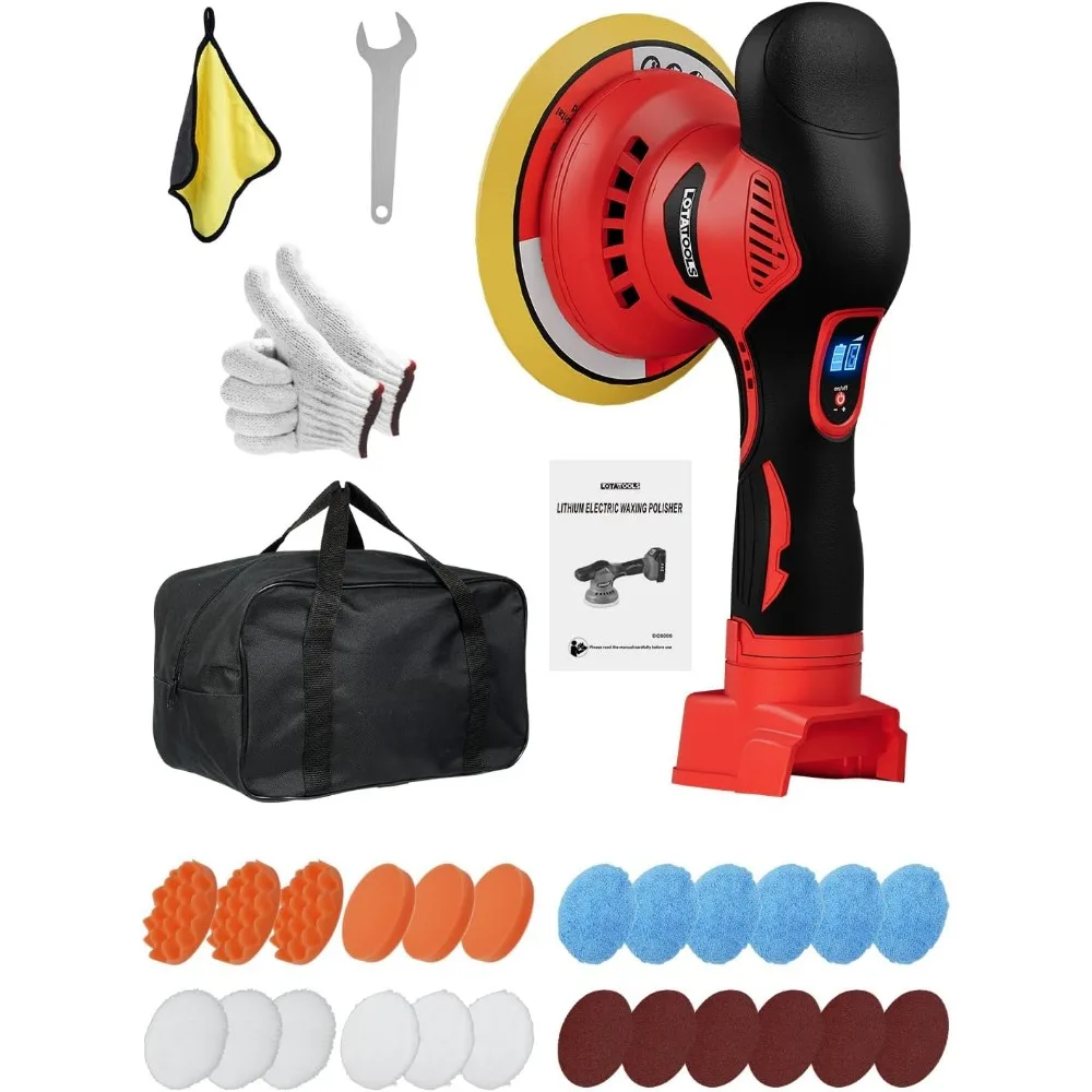 Беспроводная полировальная машинка для автомобиля с 6 настройками скорости до 5500 об/мин, включает в себя полный комплект для детализации и использования на нескольких поверхностях.
Беспроводная полировальная машинка для автомобиля с 6 настройками скорости до 5500 об/мин, включает в себя полный комплект для детализации и использования на нескольких поверхностях.