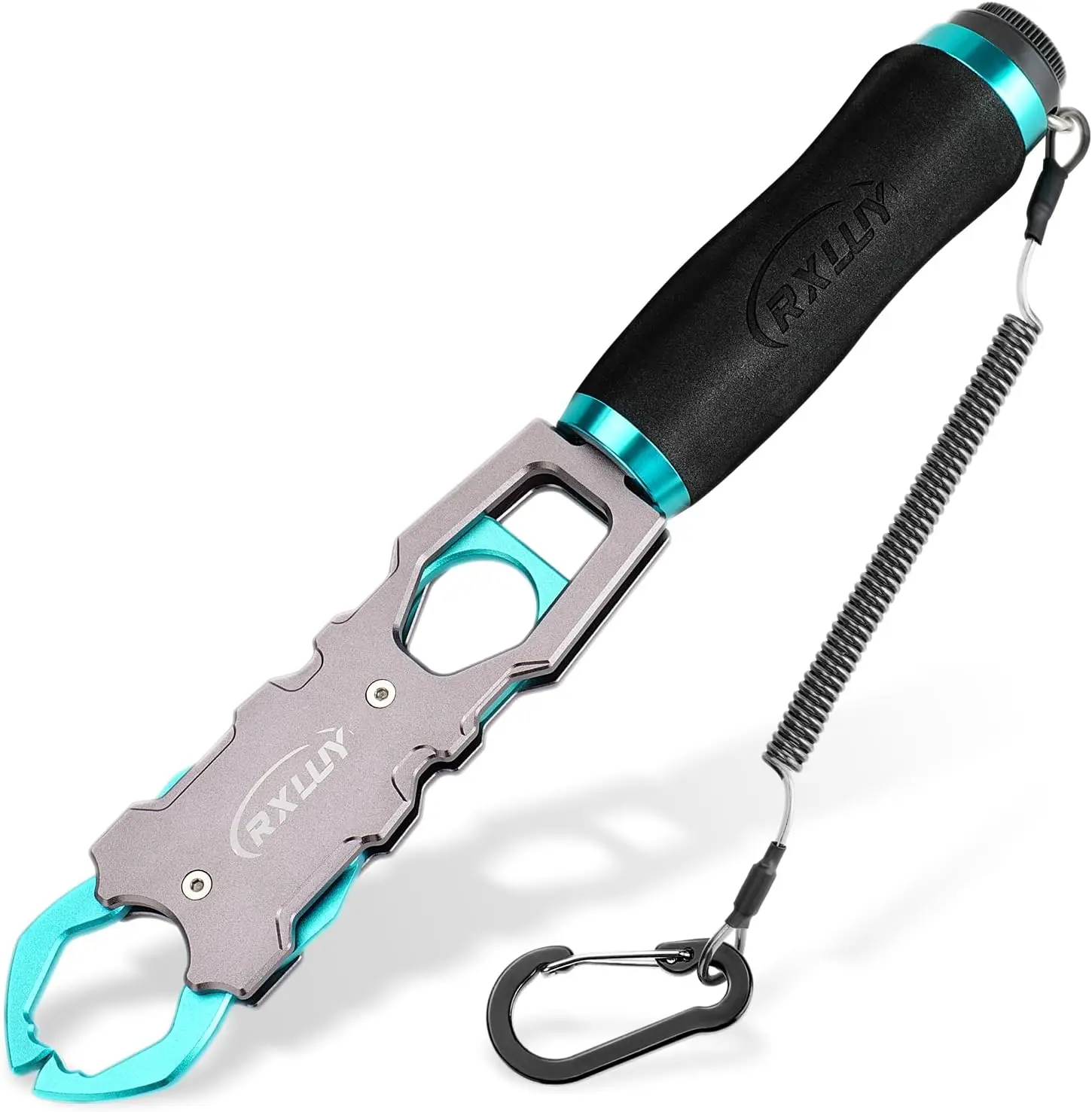 11.5" Fish Lip Gripper with 40lbs Scale, 360° Swivel Handle for Safe Hook Removal and Easy Catch & Release Fishing Tool
11.5" Fish Lip Gripper with 40lbs Scale, 360° Swivel Handle for Safe Hook Removal and Easy Catch & Release Fishing Tool
