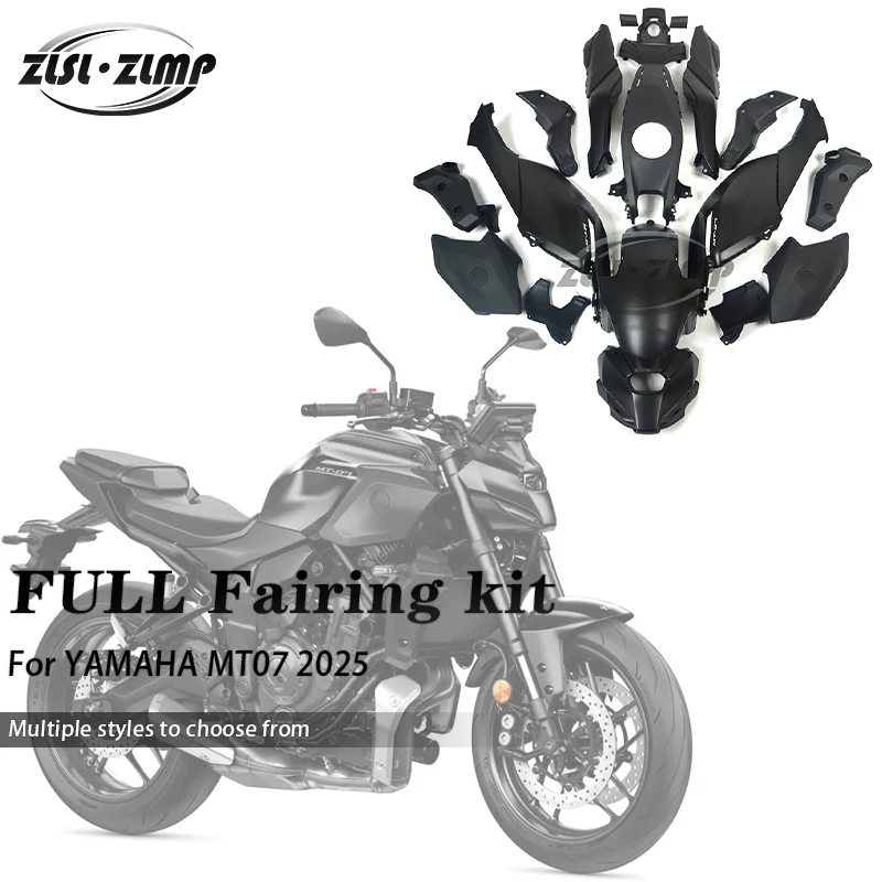 Motorcycle black body fairing ABS decorate kit for Yamaha MT07 MT-07 MT 07 mt07 2025 Accessories
Motorcycle black body fairing ABS decorate kit for Yamaha MT07 MT-07 MT 07 mt07 2025 Accessories