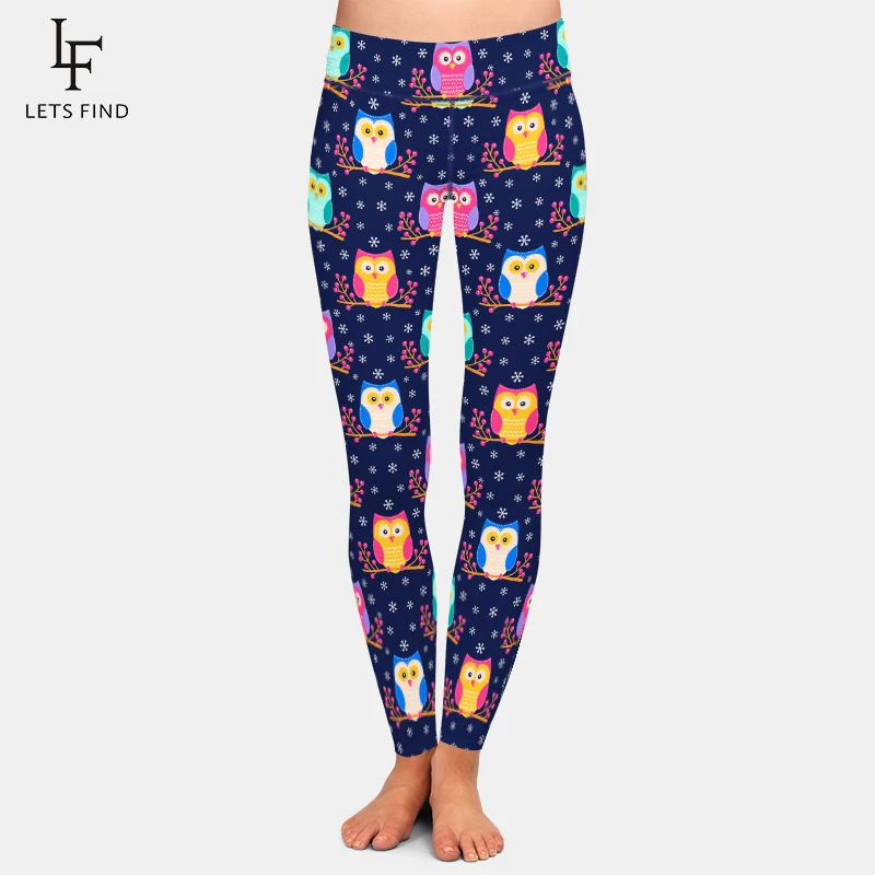 LETSFIND Fashion Leggings 3D Cute Winter Colorful Owls Printing Full LeggingsElastic High Waist Women Leggings
LETSFIND Fashion Leggings 3D Cute Winter Colorful Owls Printing Full LeggingsElastic High Waist Women Leggings