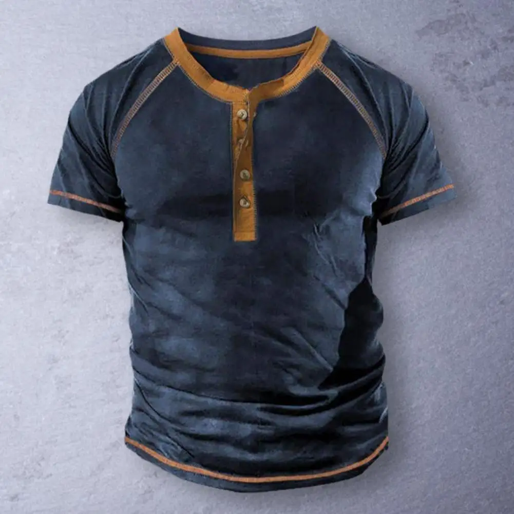 Men T-shirt Men Buttoned V-Neck T-shirt Casual Loose Pullovers Fashion Men Vintage Printing Long Sleeve Tees Tops Men's Clothing
Men T-shirt Men Buttoned V-Neck T-shirt Casual Loose Pullovers Fashion Men Vintage Printing Long Sleeve Tees Tops Men's Clothing
