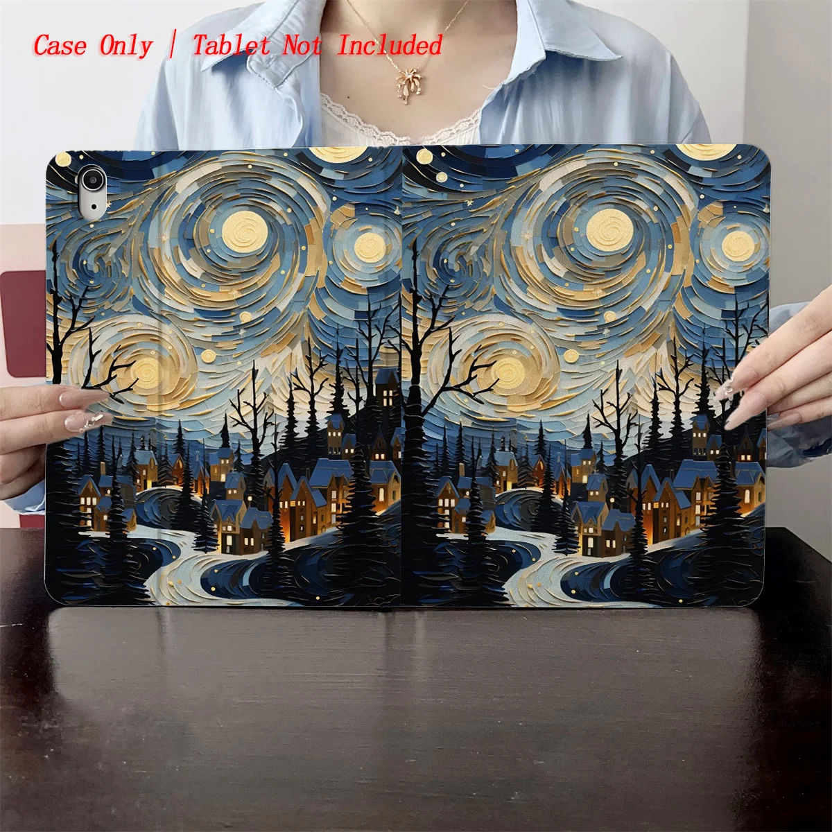 Haunting Dark Forest Village + Sky iPad Case for Air 5 10.9 Mini 7 8.3 11th Gen 10.2 Anti-Scratch Auto Wake/Sleep
Haunting Dark Forest Village + Sky iPad Case for Air 5 10.9 Mini 7 8.3 11th Gen 10.2 Anti-Scratch Auto Wake/Sleep