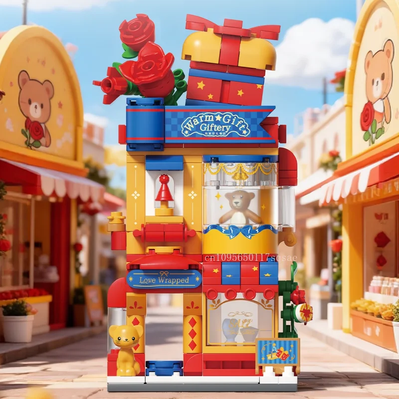 WeKKi New Creative Park Cute Street View 5.0 Building Blocks Happy Pet Store Beauty Store Toy Assembly Model Gift Ornament
WeKKi New Creative Park Cute Street View 5.0 Building Blocks Happy Pet Store Beauty Store Toy Assembly Model Gift Ornament