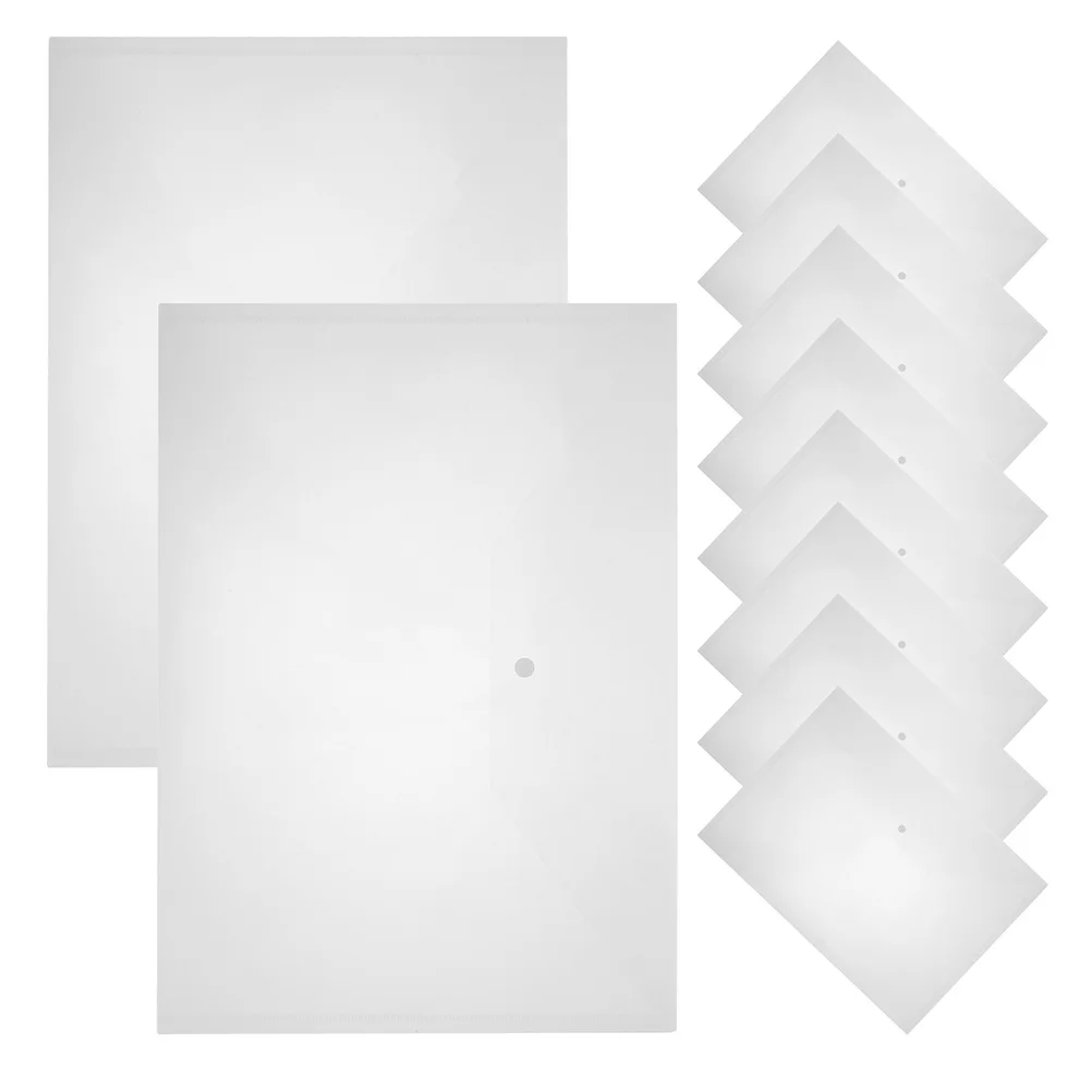 20Pcs Document Folder Snap Button File Bag Thick Plastic Organizer for A3 Papers Home Office Stationery Storage Solution
20Pcs Document Folder Snap Button File Bag Thick Plastic Organizer for A3 Papers Home Office Stationery Storage Solution