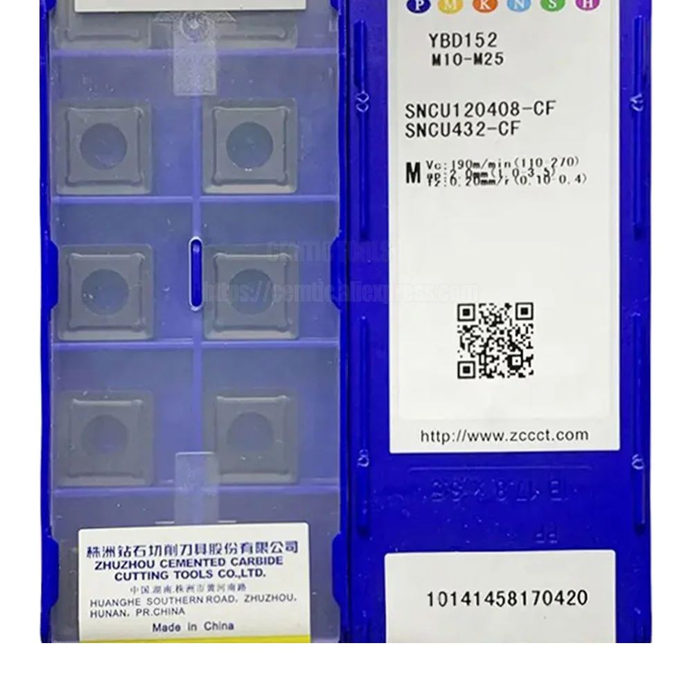 ZCC SNCU432-CF SNCU 120408 CF CNC цементированные карбидные токарные инструменты обработка: нержавеющая сталь YBD152 SNCU120408-CF
ZCC SNCU432-CF SNCU 120408 CF CNC цементированные карбидные токарные инструменты обработка: нержавеющая сталь YBD152 SNCU120408-CF