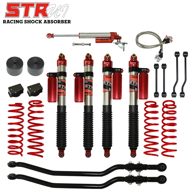 STR 4x4 suspension Car Shock Absorber For Motorcycle Jeep Wrangler JK 2.5'' Lift
STR 4x4 suspension Car Shock Absorber For Motorcycle Jeep Wrangler JK 2.5'' Lift