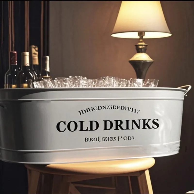 Foreign Trade European Stainless Steel Ice Bucket Household Bar Commercial Champagne Bucket Red Wine Beer Bucket
Foreign Trade European Stainless Steel Ice Bucket Household Bar Commercial Champagne Bucket Red Wine Beer Bucket