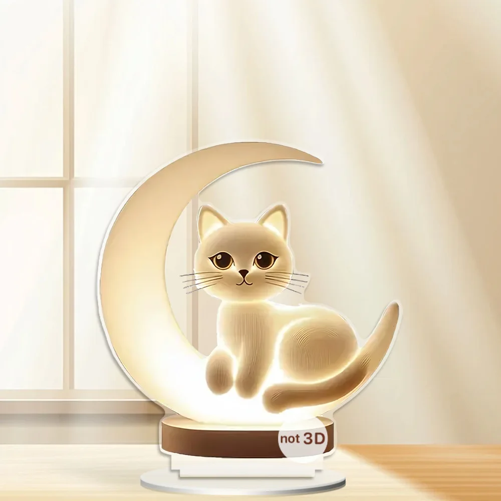 Moon Kitten Home Entrance Study Tabletop Ornament Props Holiday Ornaments Birthday Gifts
Moon Kitten Home Entrance Study Tabletop Ornament Props Holiday Ornaments Birthday Gifts
