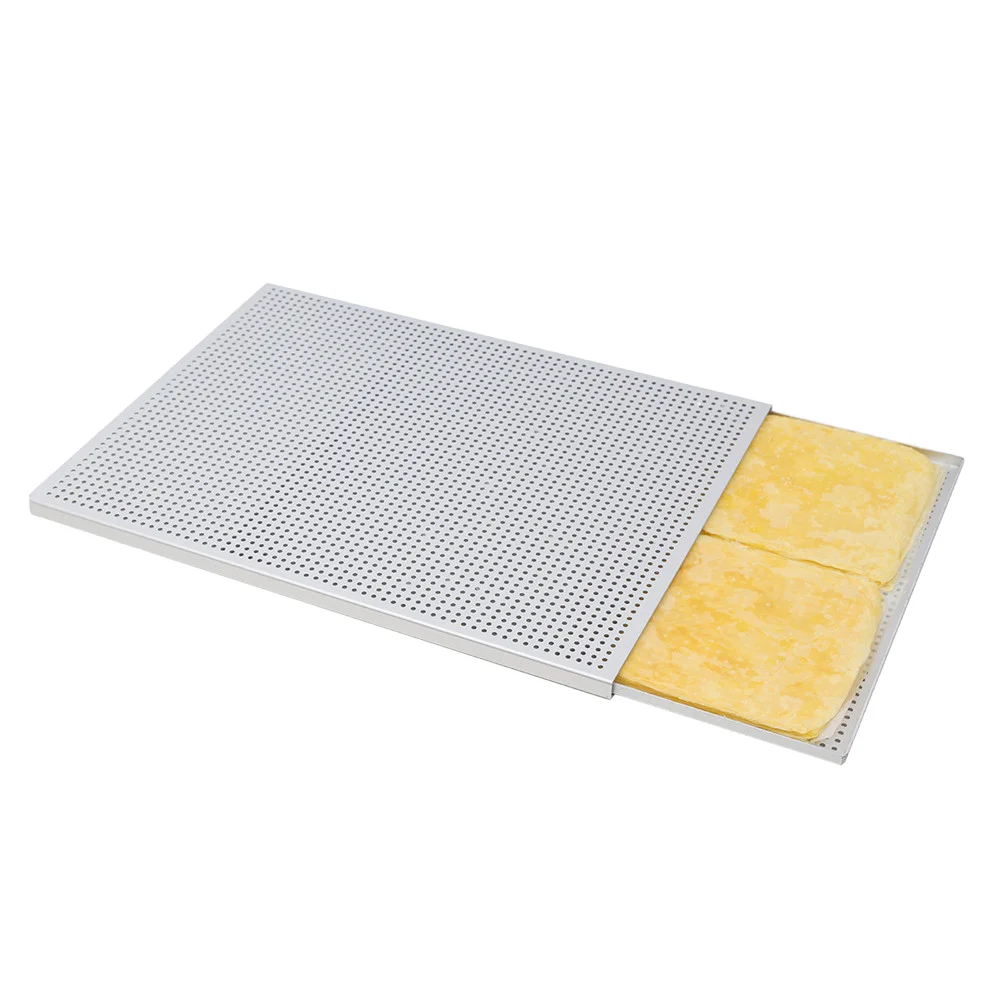 Set of 2 Nonstick Metal Puff Pastry Baking Pans Mille Feuille Perforated Oven Tray Dessert Kitchen Supplies
Set of 2 Nonstick Metal Puff Pastry Baking Pans Mille Feuille Perforated Oven Tray Dessert Kitchen Supplies