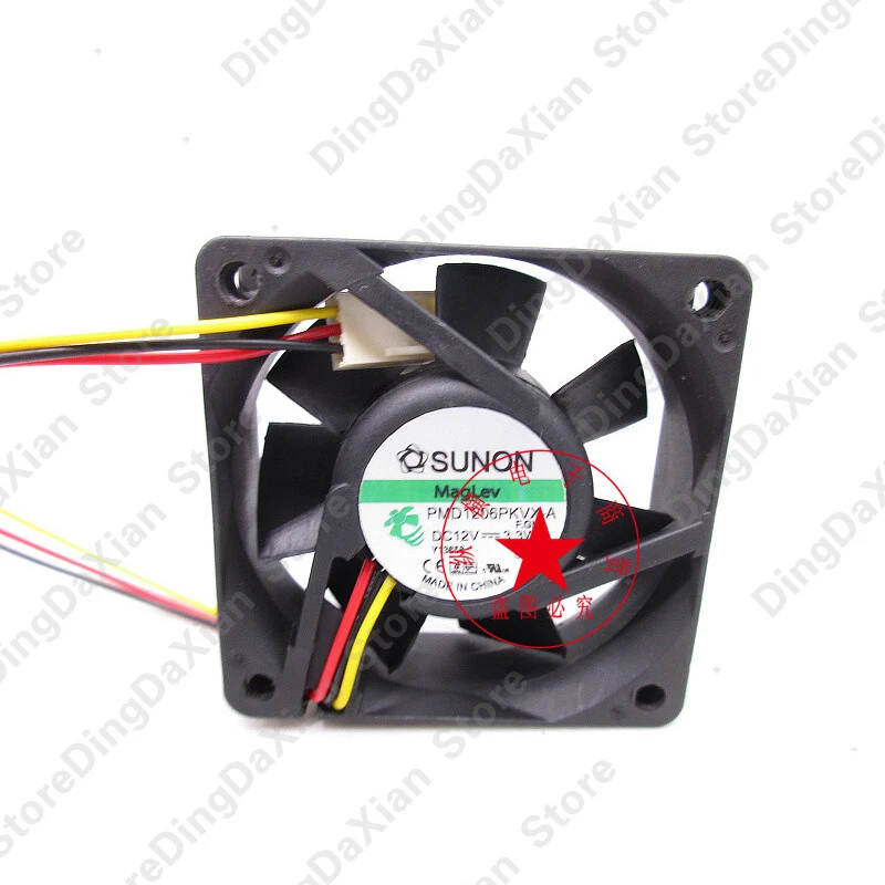 1PC FOR SUNON PMD1206PKVX-A 6020 12V 3.3W 6CM CPU Silent Cooling Fan
1PC FOR SUNON PMD1206PKVX-A 6020 12V 3.3W 6CM CPU Silent Cooling Fan