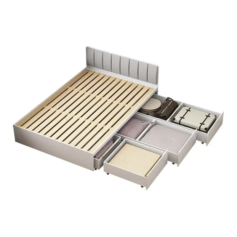 Modern simple tatami bed small apartment bedroom drawer storage bed high box pulley drawer can be split pedal meter
Modern simple tatami bed small apartment bedroom drawer storage bed high box pulley drawer can be split pedal meter