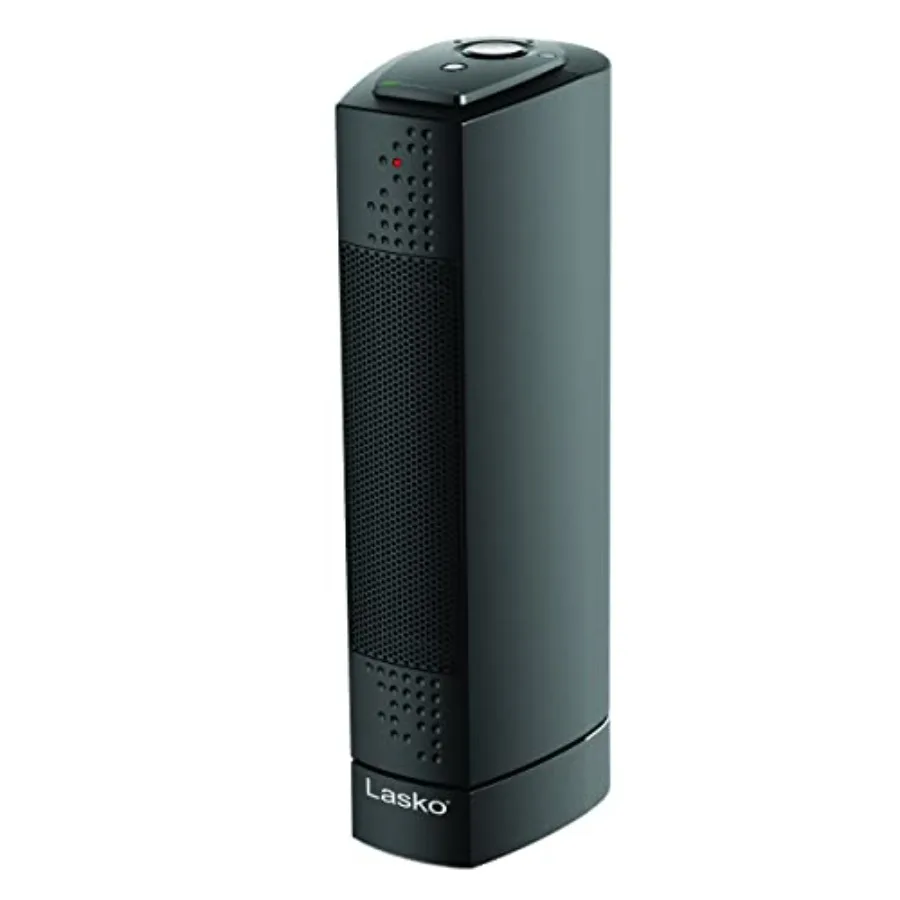 Oscillating Ceramic Slim Tower Desktop Space Heater for Home with Thermostat and 2 Speeds, 14 Inches, Black, 1500W, CT14101
Oscillating Ceramic Slim Tower Desktop Space Heater for Home with Thermostat and 2 Speeds, 14 Inches, Black, 1500W, CT14101