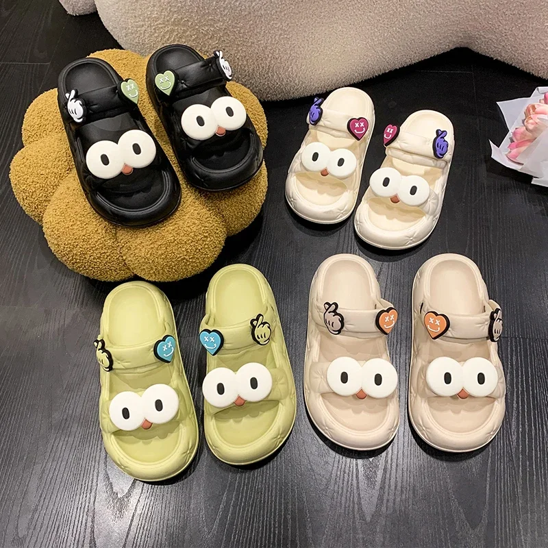 Summer Women Slippers Indoor Comfortable Thick Sole Casual Cute Cartoon Children Sandals Outdoor Anti Slip Beach Slides Shoes
Summer Women Slippers Indoor Comfortable Thick Sole Casual Cute Cartoon Children Sandals Outdoor Anti Slip Beach Slides Shoes