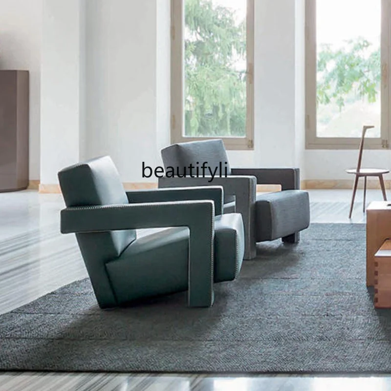 Italian Minimalist Single Sofa Sales Office Living Room Club Leisure Couch Creative Leisure Chair
Italian Minimalist Single Sofa Sales Office Living Room Club Leisure Couch Creative Leisure Chair