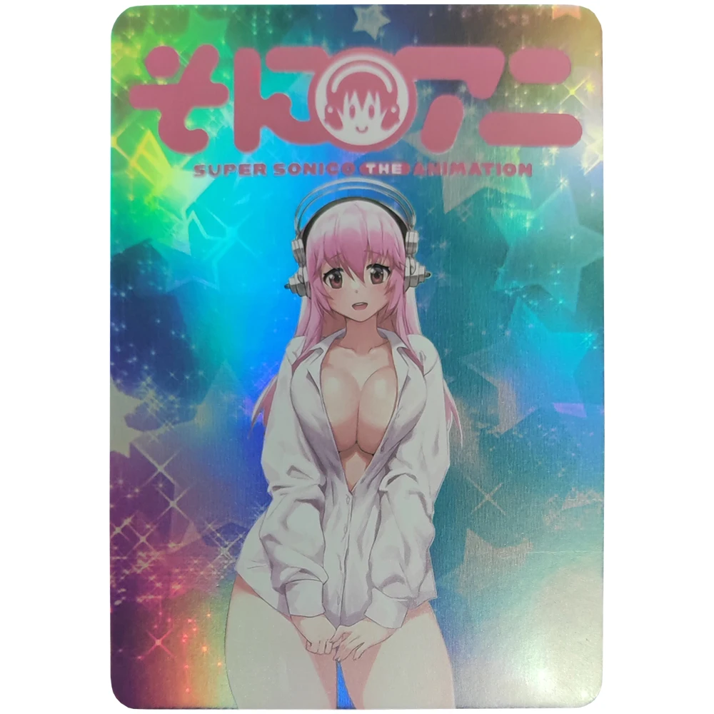 Super Sonico ACG Flash Cards Single Cards Shirt Temptation Classic Anime Game Collection Card Gift Toys
Super Sonico ACG Flash Cards Single Cards Shirt Temptation Classic Anime Game Collection Card Gift Toys