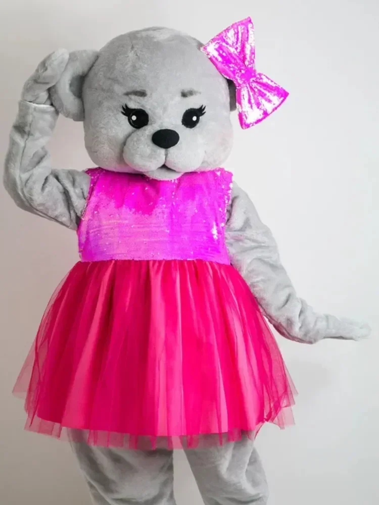 Brown Easter Bunny Mascot Costume Pink Dress Teddy Bear Walking Doll for Advertising And Party Halloween Christmas Fancy Dress
Brown Easter Bunny Mascot Costume Pink Dress Teddy Bear Walking Doll for Advertising And Party Halloween Christmas Fancy Dress