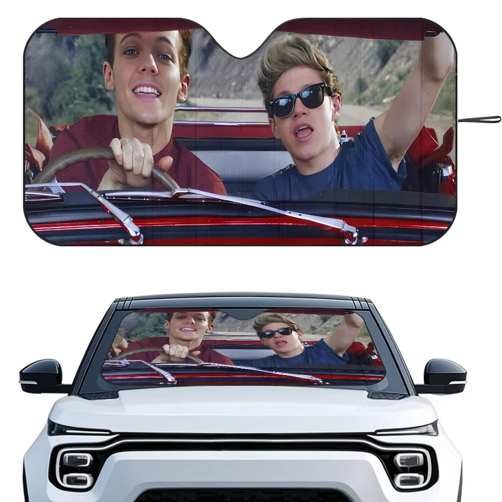 O-One D-Direction Driving Car SunSha Heat-insulating Aluminum Film Windshield Sunshas UV Rays Blocks Car Sun Visor Protector
O-One D-Direction Driving Car SunSha Heat-insulating Aluminum Film Windshield Sunshas UV Rays Blocks Car Sun Visor Protector