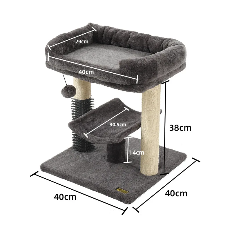 Modern Integrated Cat Tree Sisal Column Amazon Small Jumping Platform Cat Nest Climbing Rack Jumping Toy Wear-resistant Cat Rack
Modern Integrated Cat Tree Sisal Column Amazon Small Jumping Platform Cat Nest Climbing Rack Jumping Toy Wear-resistant Cat Rack