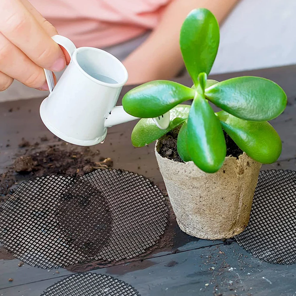 200pcs Flowerpot Mesh Pads 5cm 10cm Drain Hole Spacer Plant Bottom Net Cushions Bonsai Pots Pads Gardening Soil Prevention
200pcs Flowerpot Mesh Pads 5cm 10cm Drain Hole Spacer Plant Bottom Net Cushions Bonsai Pots Pads Gardening Soil Prevention