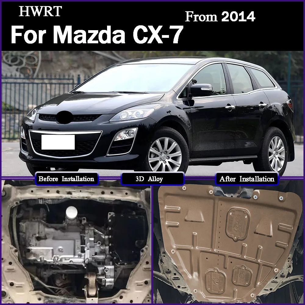 For Mazda CX-7 2014 2.5L 2.3T Car Accessories Black Under Engine Guard Mudguard Board Splash Shield Mud Fender Plate Panel
For Mazda CX-7 2014 2.5L 2.3T Car Accessories Black Under Engine Guard Mudguard Board Splash Shield Mud Fender Plate Panel