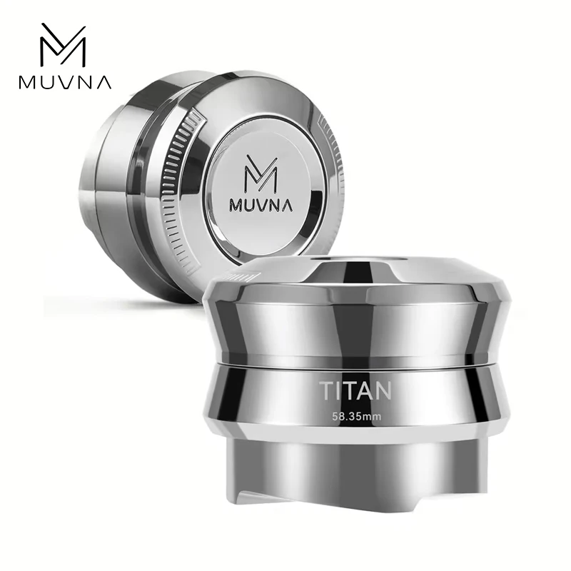 MUVNA Titan Coffee Distributor 51/53/58mm Adaptive Leveling Depth,Precision Espresso Leveler Professional Barista Accessories
MUVNA Titan Coffee Distributor 51/53/58mm Adaptive Leveling Depth,Precision Espresso Leveler Professional Barista Accessories