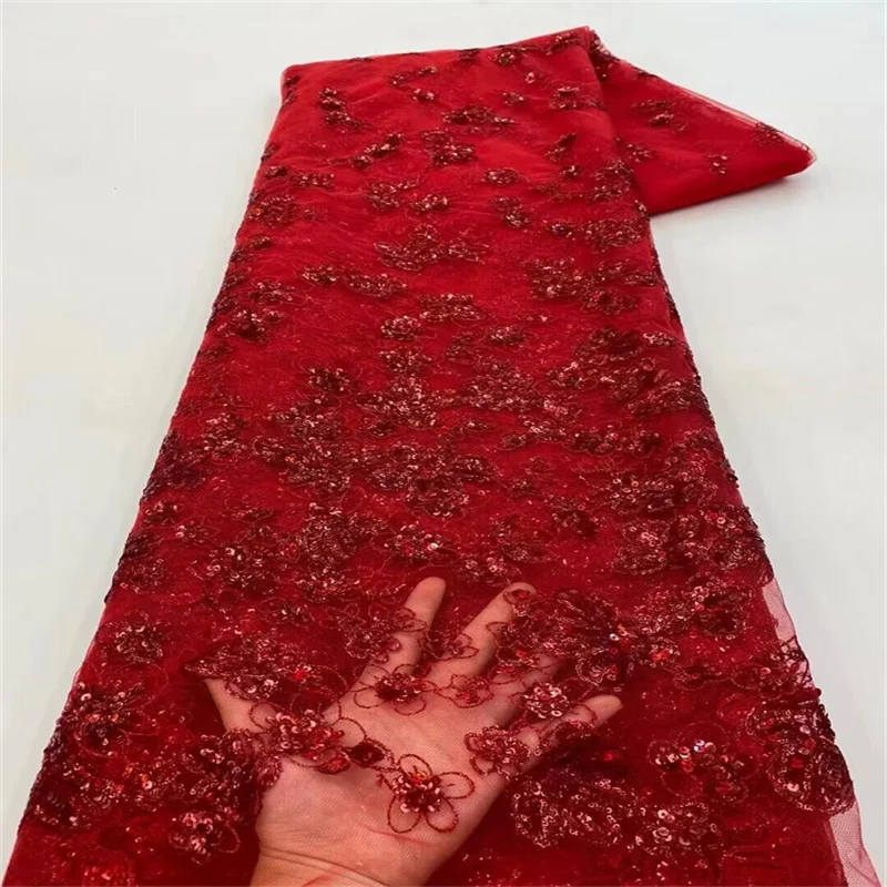 High Quality Fashion African Sequins Tulle Embroidered Groom Lace Fabric Beaded Sequins Lace Fabric For Nigerian le Fabric Green
High Quality Fashion African Sequins Tulle Embroidered Groom Lace Fabric Beaded Sequins Lace Fabric For Nigerian le Fabric Green