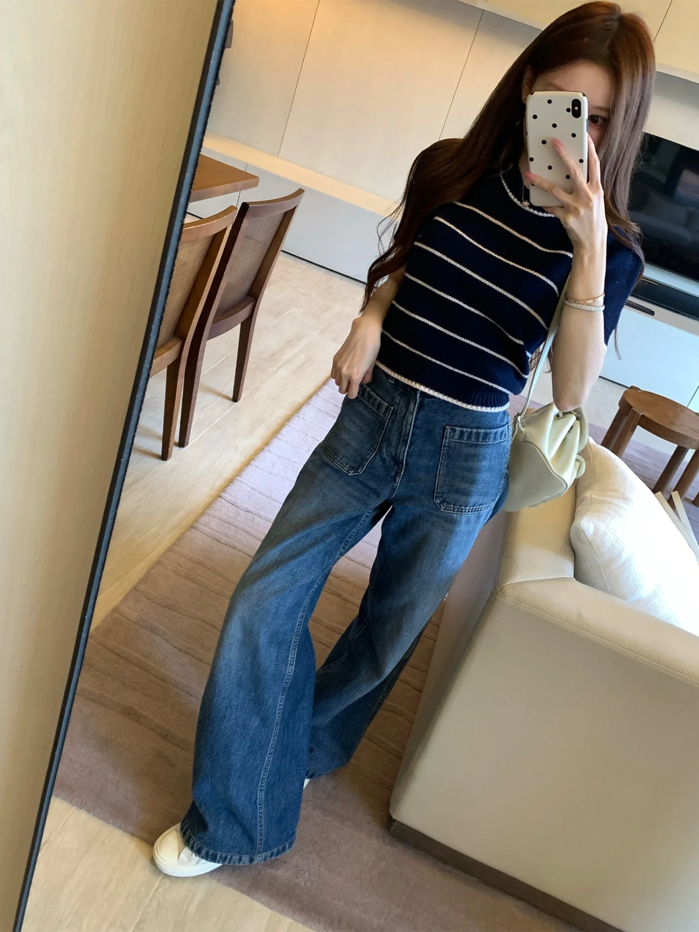 Coolline High Waist Slim Wide Leg Jeans Elegantly Casual Straight Leg Pants for Women Elegant High Waist Jeans
Coolline High Waist Slim Wide Leg Jeans Elegantly Casual Straight Leg Pants for Women Elegant High Waist Jeans