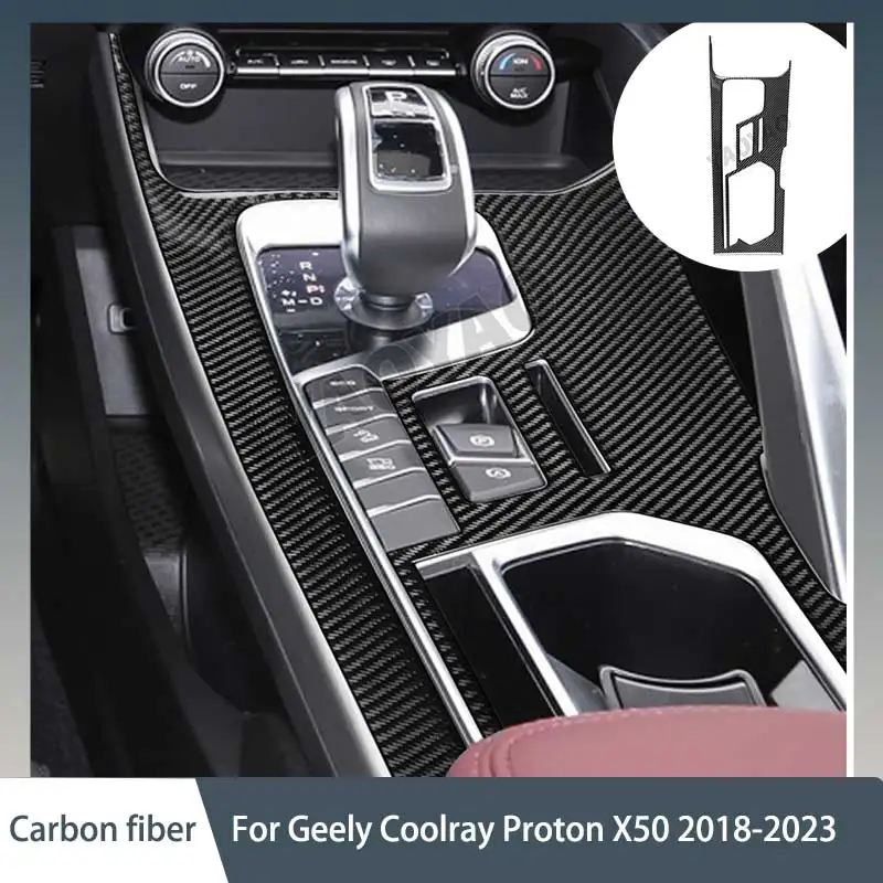 Center Console Gear Shift Panel Covers Carbon Fiber Sticker For Proton X50 Geely Coolary Car Interior Decoration Accessories
Center Console Gear Shift Panel Covers Carbon Fiber Sticker For Proton X50 Geely Coolary Car Interior Decoration Accessories