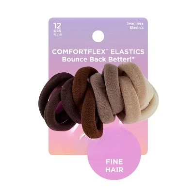 Brown Seamless Elastics - Fine Hair - 12ct
Brown Seamless Elastics - Fine Hair - 12ct